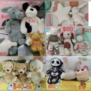 Jellycat Disney stuffed toys